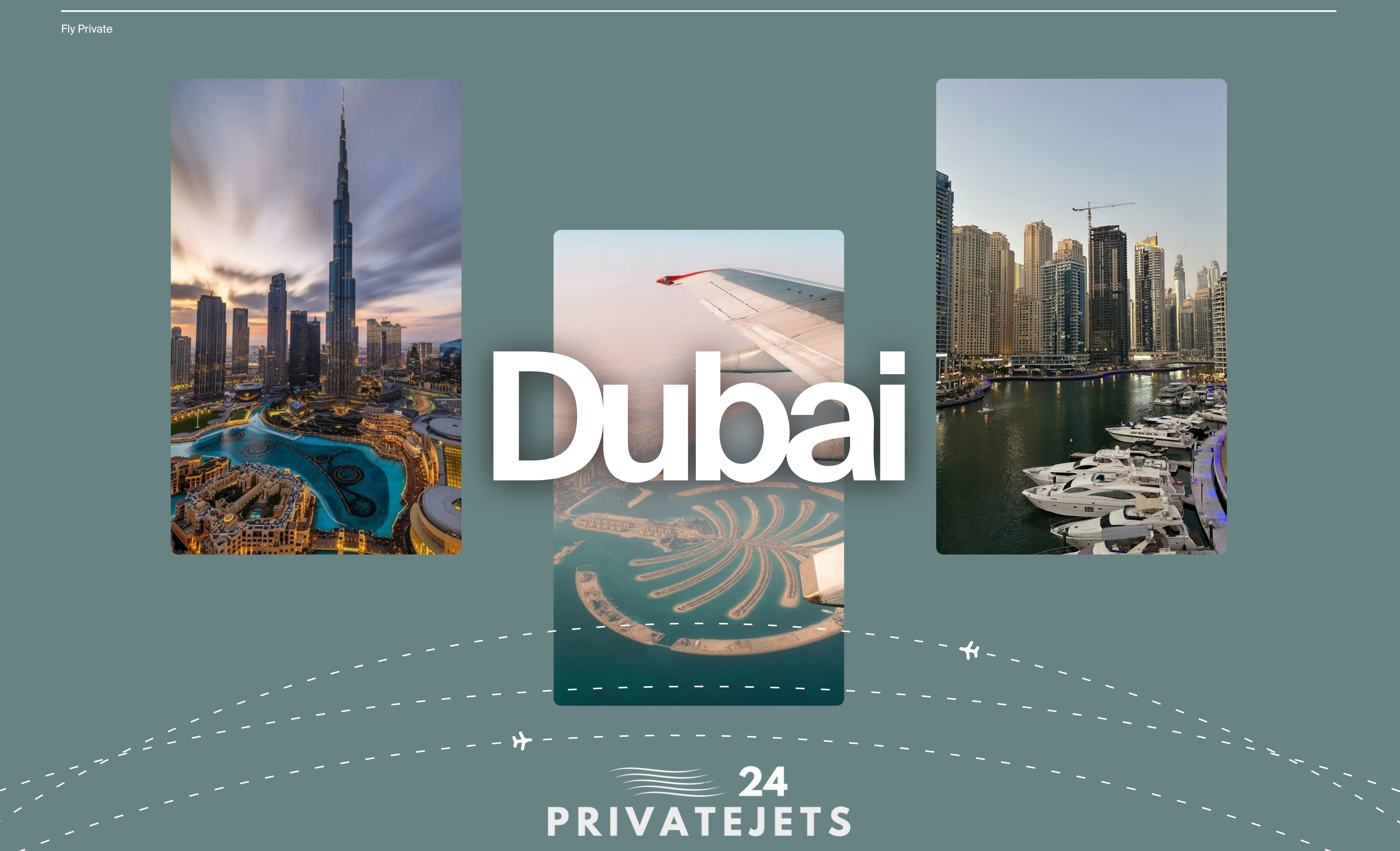 Private Jet charters Manchester to Dubai