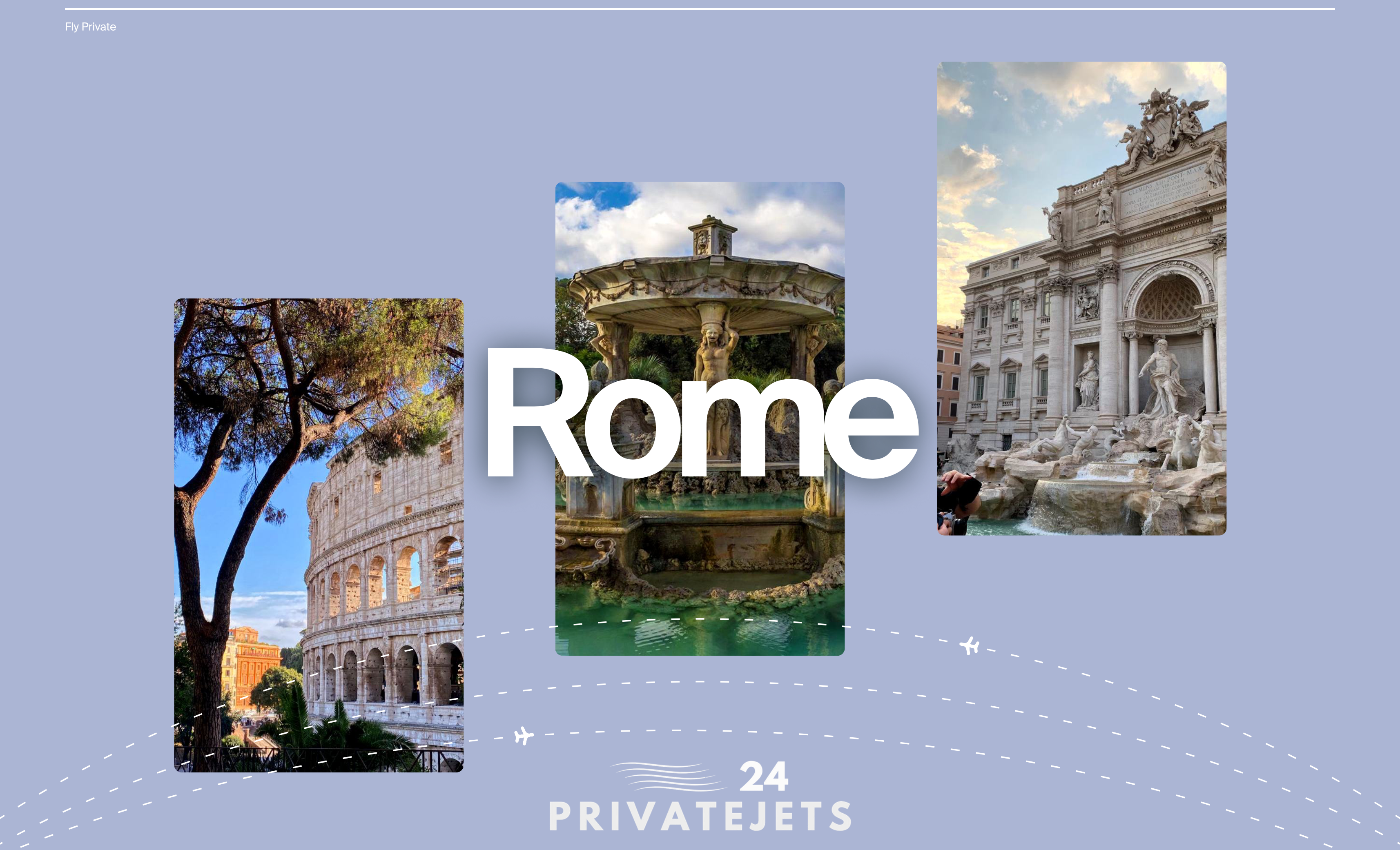 Private Jet charters Manchester to Rome